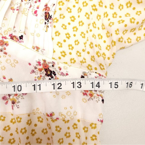 Free People Womans Wonderland Printed Mini Dress Small - Picture 8 of 12